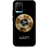TopQ Vivo Y33s Silicone Plata O Plomo 68206 - Phone Cover