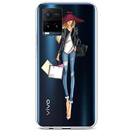 TopQ Vivo Y21s Silicone Lady 2 68463 - Phone Cover