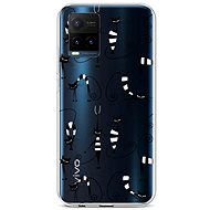 TopQ Vivo Y21s Silicone Cats 1 68405 - Phone Cover