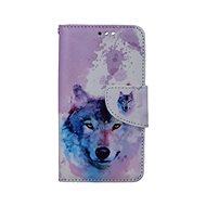 TopQ iPhone 13 mini Book Polar Wolf 66421 - Phone Case