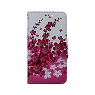 TopQ iPhone 13 mini Book Flowers Textile 66386 - Phone Case