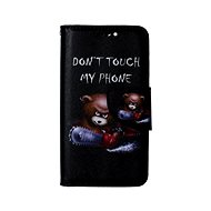 TopQ iPhone 13 mini Book Don't Touch Bear 66377 - Phone Case