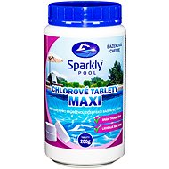 Sparkly POOL Chlorine pool tablets MAXI 1 kg - Pool Chemicals
