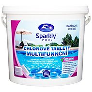 Sparkly POOL Pool chlorine tablets 5in1 multifunctional 200g 5 kg - Pool Chemicals