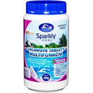 Sparkly POOL Pool chlorine tablets 6in1 multifunctional 200g 1 kg - Pool Chemicals