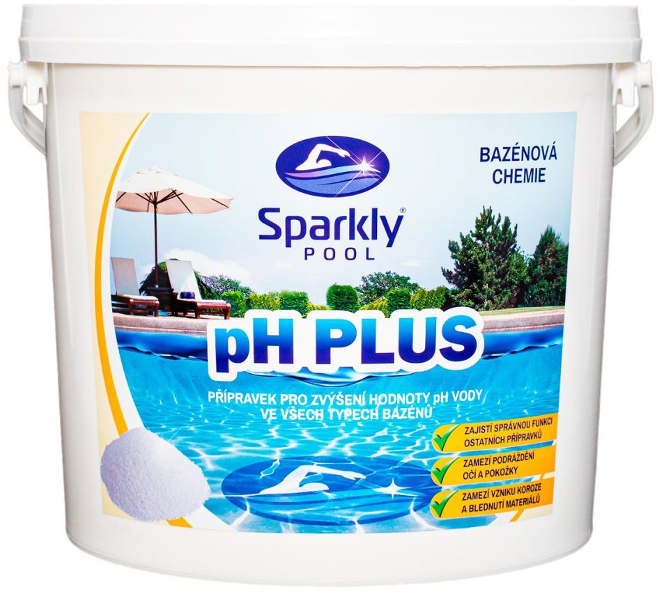 Sparkly POOL pH Plus 5kg - pH Regulator