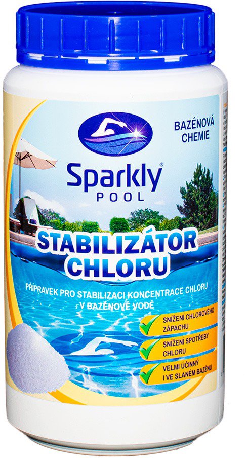 Sparkly POOL Chlorine stabiliser - chlor stabil 1 kg - Pool Chemicals