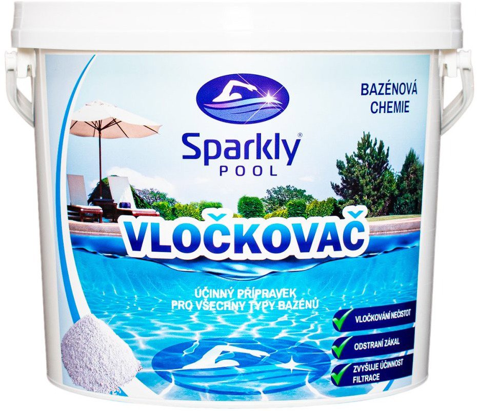 Sparkly POOL Flaker - granulate 3 kg - Pool Chemicals