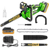 PROCRAFT PKA33-1B 304mm Cordless Chainsaw (1× 4Ah) - Compact Chainsaw