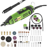 PROCRAFT Straight Grinder with Flexible Shaft PG520 - Straight Grinder