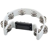 Proline Crescent Tambourine, White - Percussion