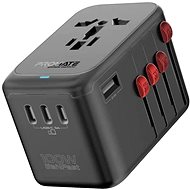 Promate TripMate GaN 100 W - Travel Adapter