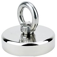 Pronett Silný neodymový magnet s okem, nosnost 110 kg - Magnet