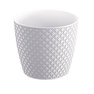 PROSPERPLAST Květináč ORIENT bílý 15,7 cm - Květináč