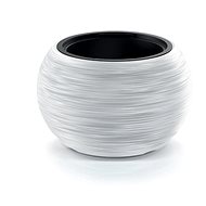 PROSPERPLAST Květináč s vkladem Furu Bowl bílý 37,8 cm - Flower Pot