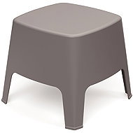 Prosperplast Chair and storage table MILANE, earthy brown - Garden Table