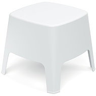 Prosperplast Chair and storage table MILANE, white - Garden Table