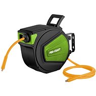 Procraft HK10 Self-retracting drum with compressed air hose - Garden Hose Reel
