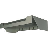 Proxa Clothes hooks 50 × 10 cm grey - Coat Hanger