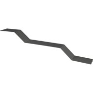 Proxa Wall shelf PL012-G 112 × 12 × 15 cm grey - Shelf