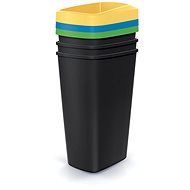 Prosperplast waste bin COMPACTA Q DROP SET, 3 × 45 l - Rubbish Bin