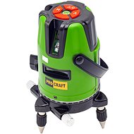 Procraft LE-3D green linear, cross self-levelling - Cross Line Laser Level