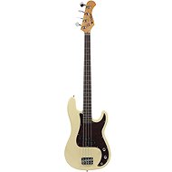 Prodipe Guitars PB80 RA Vintage White - Bass Guitar