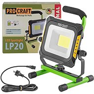 Procraft LED flashlight - spotlight, battery/220V LP20, without battery - LED Reflector