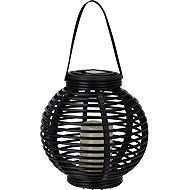 ProGarden Solar lantern, black ball, diameter 21 cm - Lantern