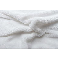 Svitap sleep well mikroflanel 90 × 200 × 20 cm, bílé - Bedsheet