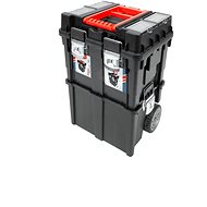 EXTOL PREMIUM Rolling case HD LOGIC, 450 × 350 × 645 mm 8856084 - Tool Case