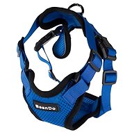Verk 19343 Dog harness with leash blue - Harness