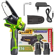 Procraft Cordless Hand Saw 16V 2 × 2Ah - Compact Chainsaw