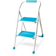 PROFI TOOLS Household ladder 2x1 rungs, blue JZ919-2B - Stepladder