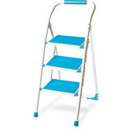 PROFI TOOLS Household ladder 3x1 rungs, blue JZ919-3B - Stepladder