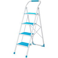 PROFI TOOLS Household ladder 4x1 rungs, blue JZ919-4B - Stepladder