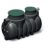 PROSPERPLAST Underground rainwater tank Unground R-1000 black - Retention Tank