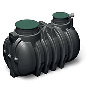 PROSPERPLAST Underground rainwater tank Unground R-3000 black - Retention Tank