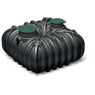 PROSPERPLAST Underground rainwater tank Unground R-5000 black - Retention Tank