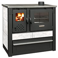 PRO-TERMO Solid fuel stove Panonia P - white - Solid Fuel Stove