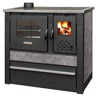PRO-TERMO Solid fuel stove Panonia L - grey - Solid Fuel Stove
