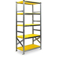 Metalsistem SHELF 500mm, 4pcs, Yellow Plastic - Shelving Unit