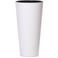PROSPERPLAST Flowerpot TUBUS Slim DTUS150S, white - Flower Pot