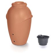 PROSPERPLAST Water barrel AQUACAN, brick 360 l - Barrel