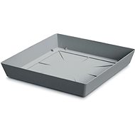 PROSPERPLAST Tray LOFLY LOW PPLFQ 165, grey - Plant Saucer