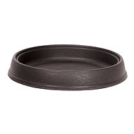PROSPERPLAST Tray MASSIVE PR27, dark brown - Plant Saucer