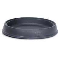 PROSPERPLAST Bowl under the pot MASSIVE PR27, anthracite - Plant Saucer