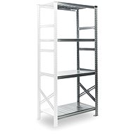 Metalsistem SUPER 123 1840 x 976 x 500 mm, add-on module, galvanized - Shelving Unit