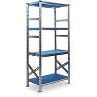 Metalsistem SUPER 123 1840 x 976 x 600 mm, blue plastic - Shelving Unit