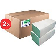 LINTEO ZZ STANDARD 5000 Green 2× (20×250 pcs) - Paper Towels